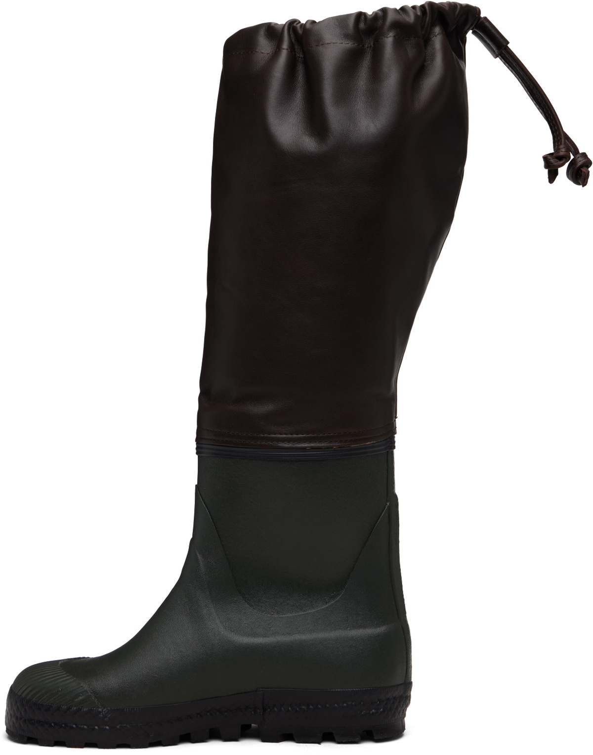 Rier SSENSE Exclusive Brown Farmer Rain Boots