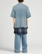 Amiri Mens Denim shirt in Blue