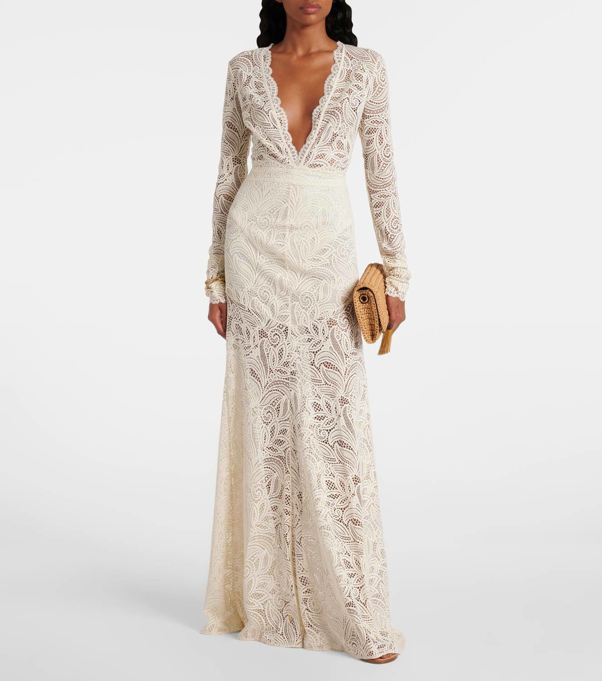 Alexandra Miro Ariella sheer lace bodysuit