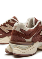 New Balance 9060 Panelled Mesh Sneakers Brown