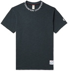 Todd Snyder Champion - Logo-Jacquard Slub Cotton-Jersey T-Shirt - Navy