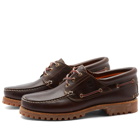 Timberland Men's 3-Eye Classic Lug Shoe in Medium Brown Full Grain