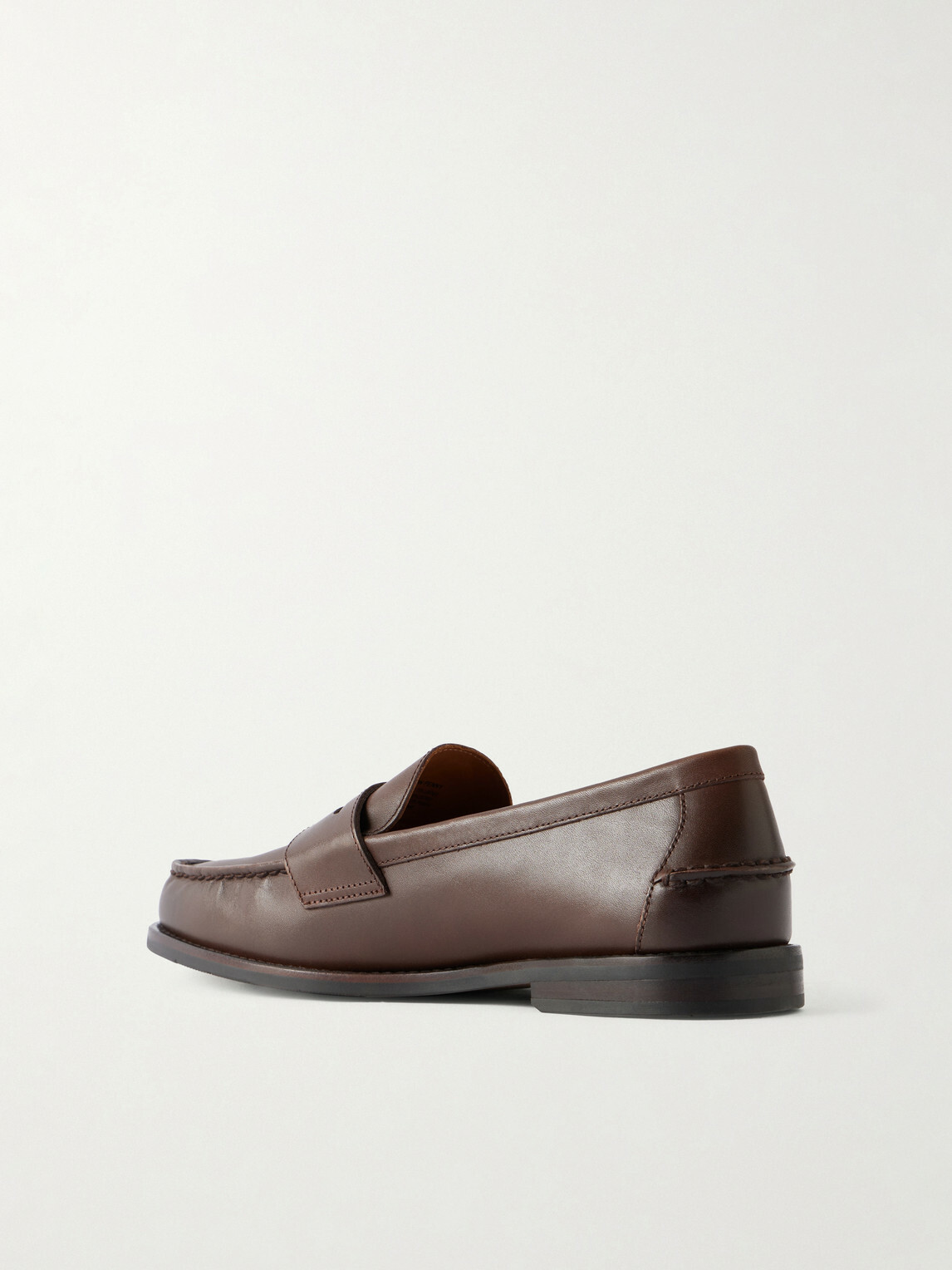 Polo Ralph Lauren - Alston Leather Penny Loafers - Brown