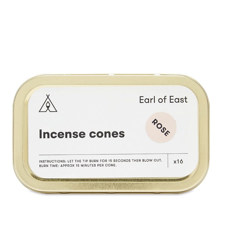 Photo: Earl of East Incense Cones - Rose