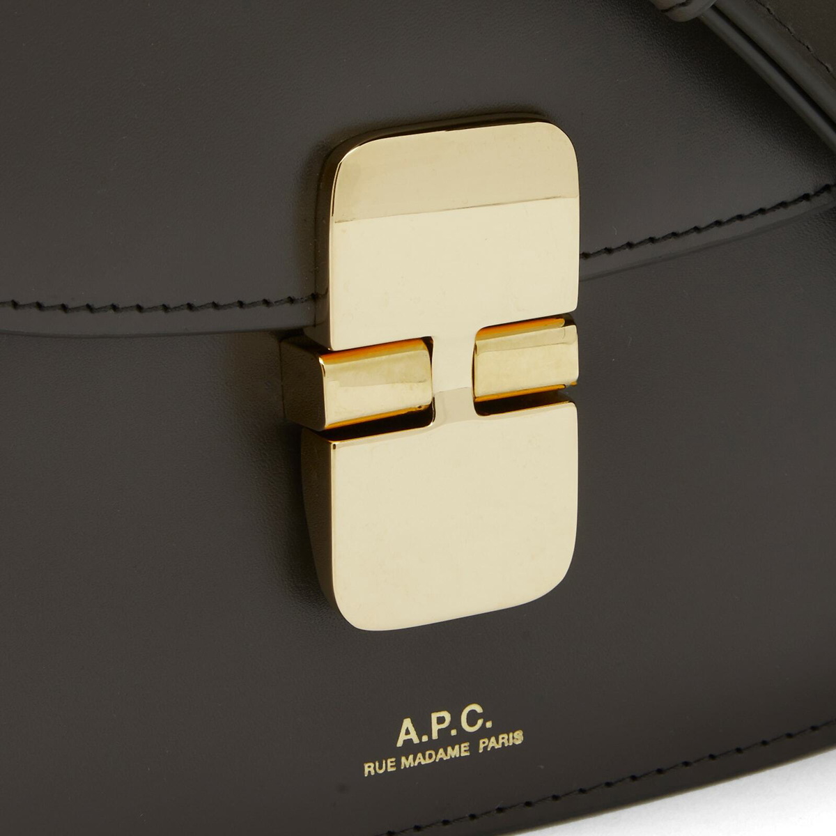 A.P.C. Women's Mini Grace Bag in Anthracite 