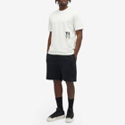 Y-3 Men's Graphics Short Sleeve T-shirt in Off White