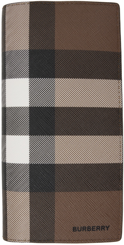 Photo: Burberry Brown Check Wallet
