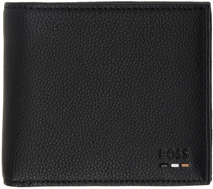 Photo: BOSS Black Embossed Faux-Leather Wallet