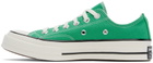 Converse Green Chuck 70 Sketch Low Top Sneakers
