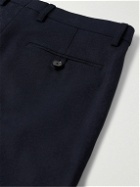 Etro - Slim-Fit Wool-Jacquard Suit Trousers - Blue