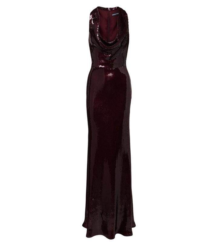 Photo: David Koma Sequined gown