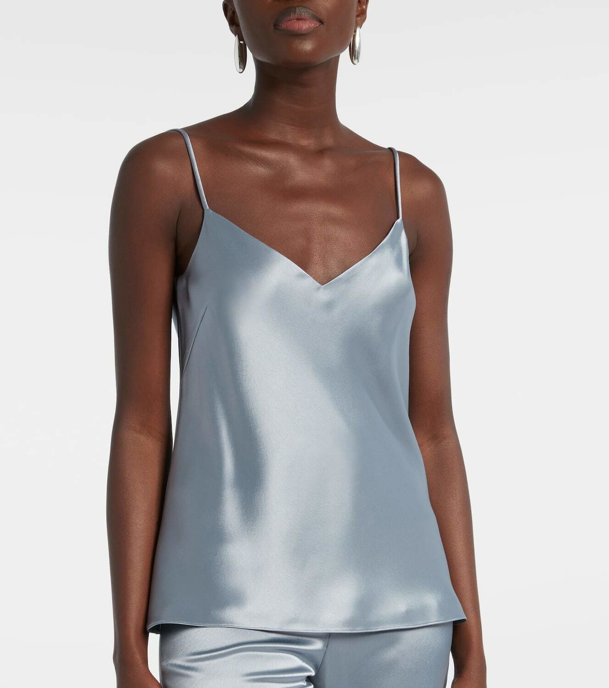 Galvan Ischia satin camisole
