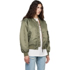 ANINE BING Khaki Leon Bomber Jacket