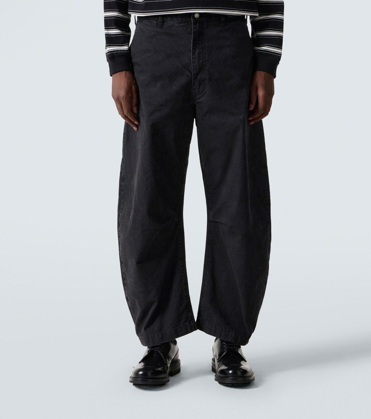 Comme des Garçons Homme Mid-rise barrel-leg jeans