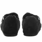 Birkenstock Men's London Shearling in Black Suede