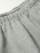 Nike - Tapered Cotton-Blend Jersey Sweatpants - Gray