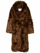 ENTIRE STUDIOS Faux-Fur Long Coat