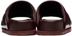 YUME YUME Burgundy Finn Slides