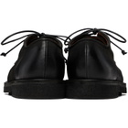 Marsèll Black Moccar Leather Derbys