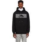 Filling Pieces Black Graphic Hoodie