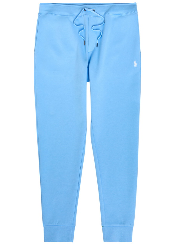 Photo: Polo Ralph Lauren Logo Cotton-blend Sweatpants Light Blue