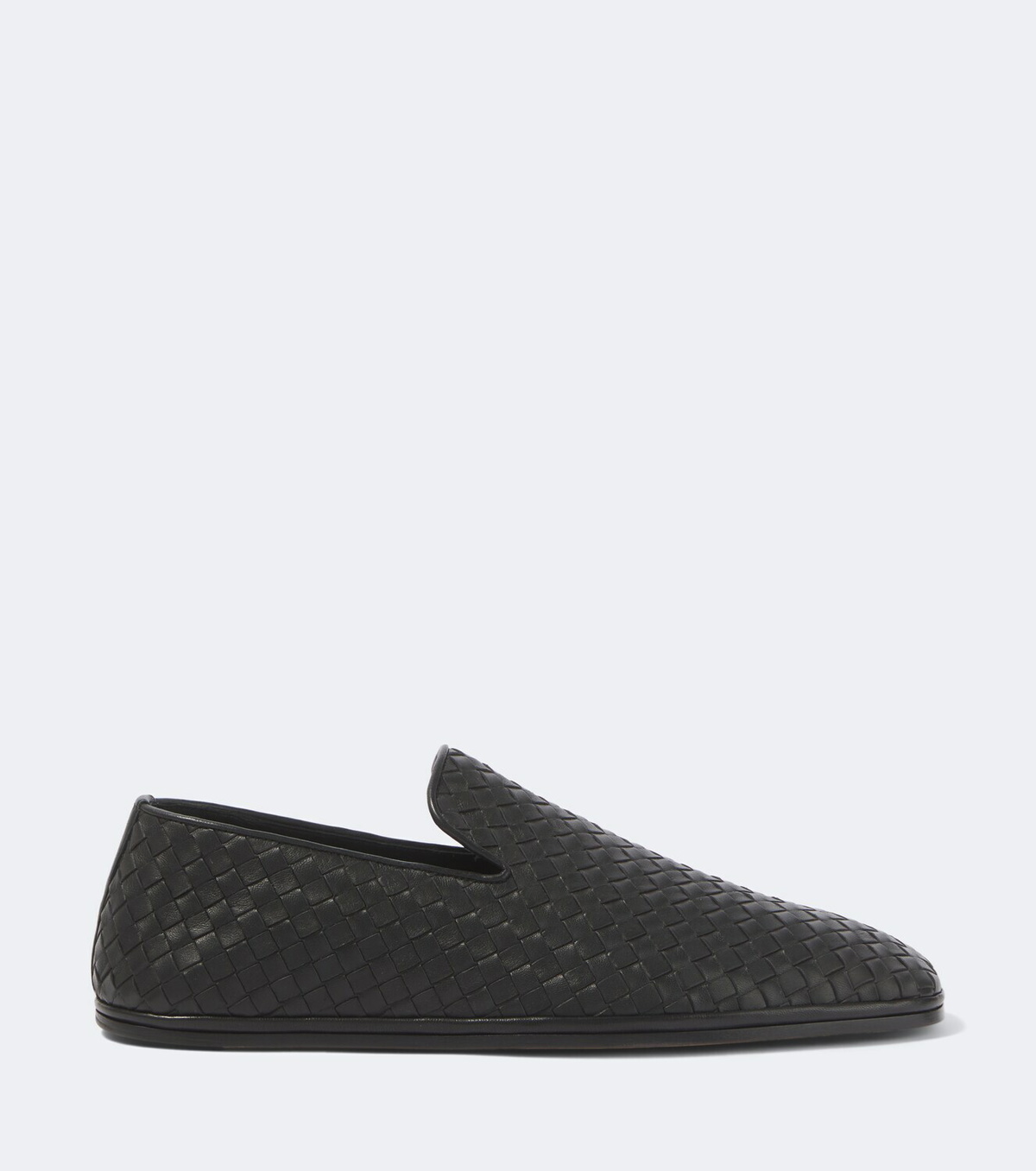 Bottega Veneta Palazzo Intrecciato leather slip-on shoes