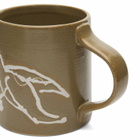 ferm LIVING Vuelo Mug in Elm Green 