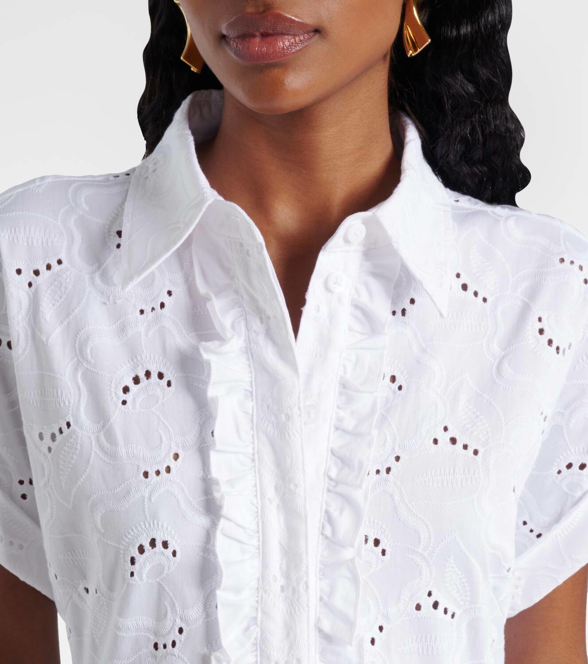 Dorothee Schumacher Summer Blossom broderie anglaise minidress