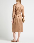 Peserico Womens Midi dress Camel