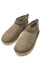 Ugg Classic Ultra Mini Suede Boots Brown