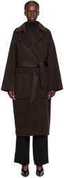 Nanushka Brown Alamo Coat