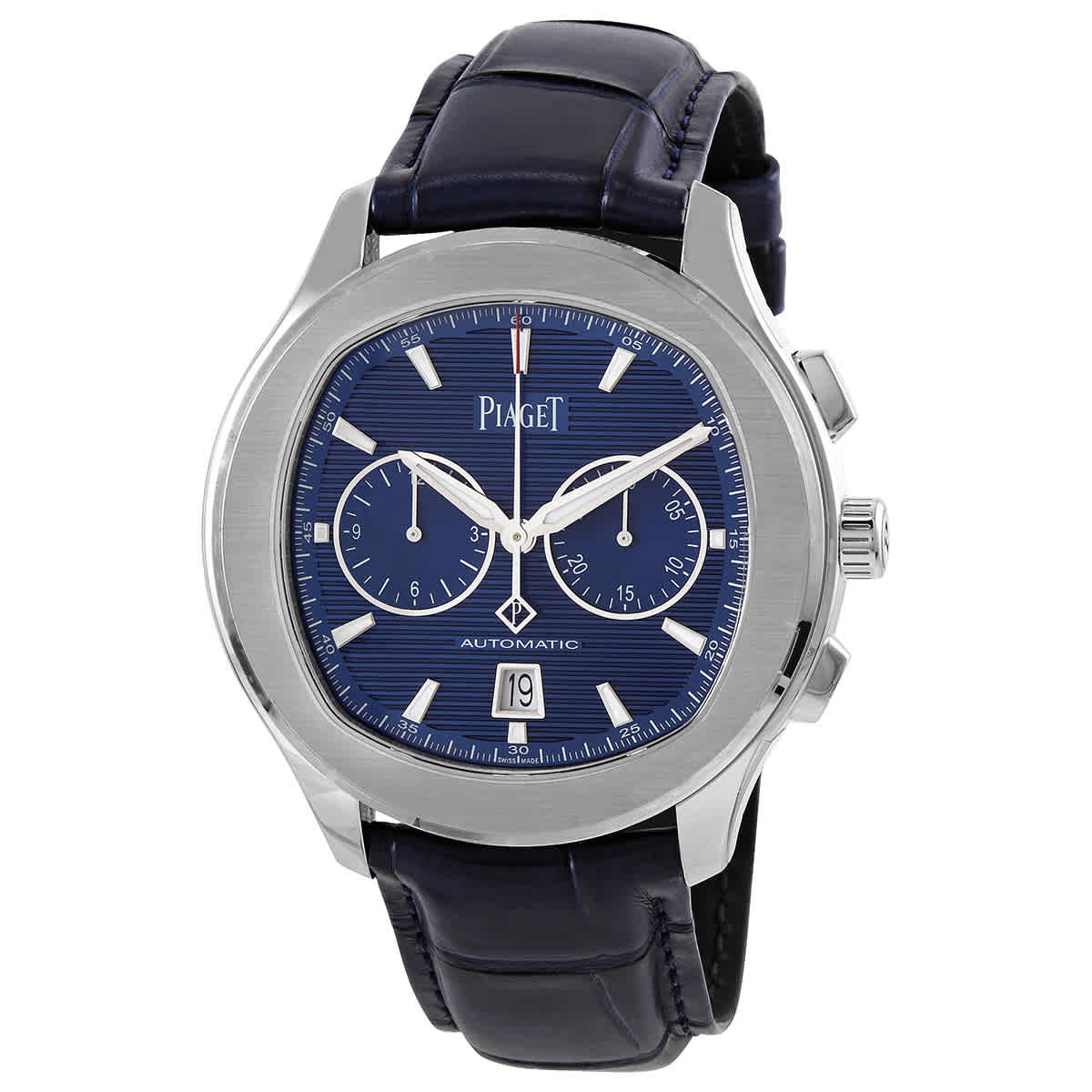 Piaget Polo S Chronograph Automatic Blue Dial Mens Watch G0A43002