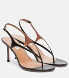 Aquazzura Bikini leather thong sandals