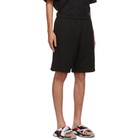 Balenciaga Black Gym Wear Shorts