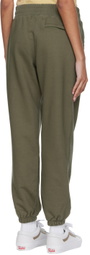 Awake NY Khaki Cotton Lounge Pants