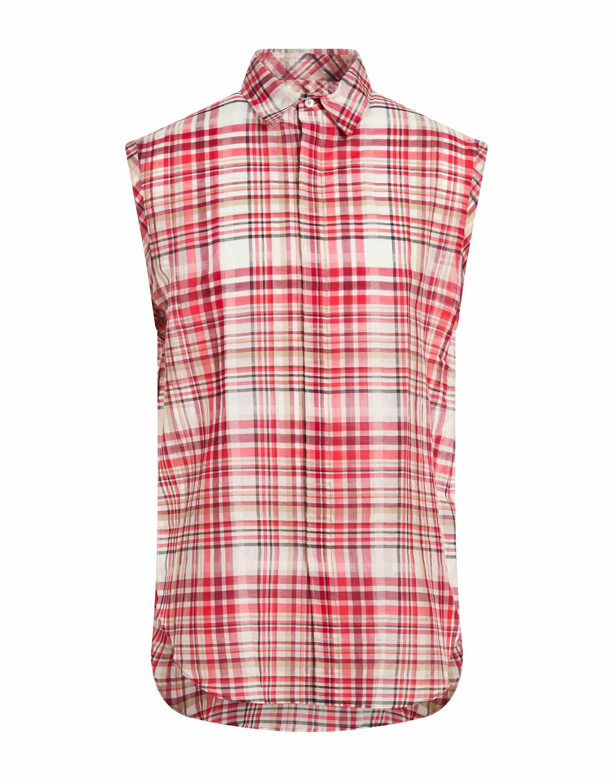 Ferragamo Mens Shirt in Red