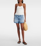Slvrlake Mila mid-rise denim shorts