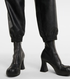 Stella McCartney - Kira faux leather sweatpants
