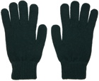 Paul Smith Green Cashmere Gloves