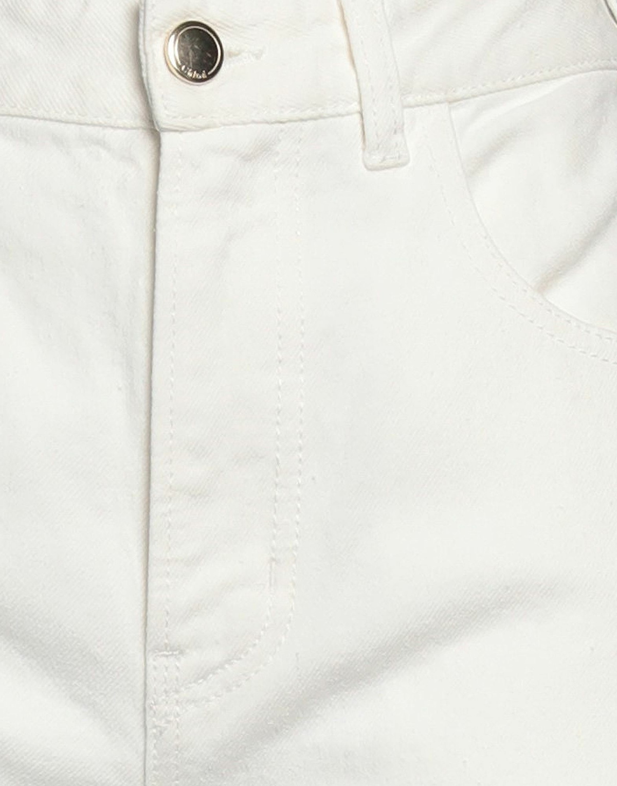 Chloé Womens Jeans in White