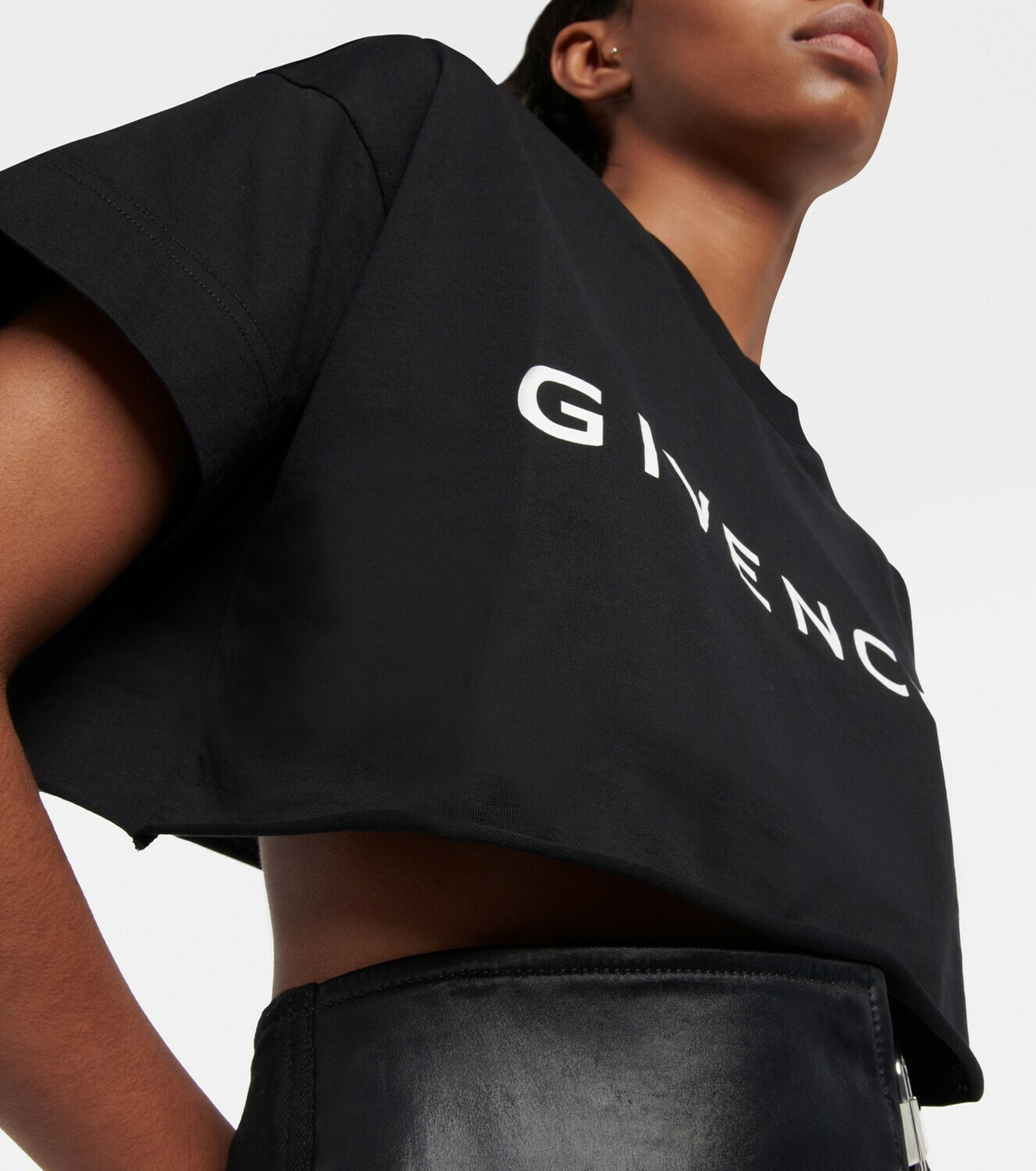 Givenchy - Logo cropped T-shirt Givenchy