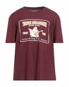True Religion Mens T-shirt Burgundy