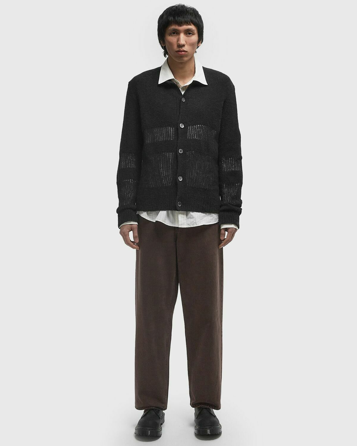 Our Legacy OPA CARDIGAN サイズ46 OUR LEGACY 「OPA CARDIGAN NAVY FUZZY MOHAIR」 – SISTER
