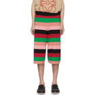 Loewe Multicolor Knit Stripe Shorts