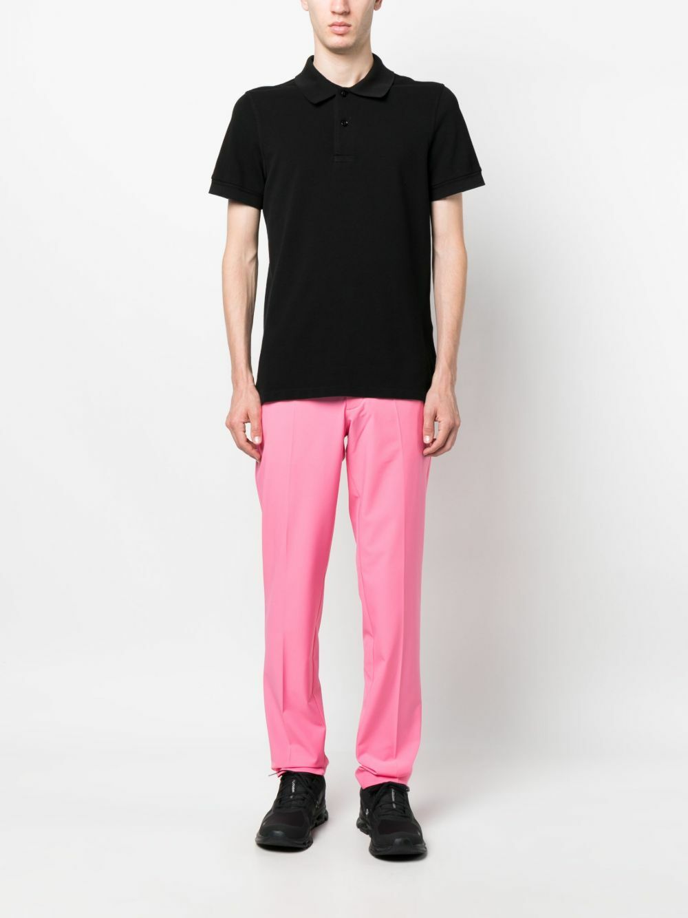 J.Lindeberg Pink Jim Tapered Leg Trousers