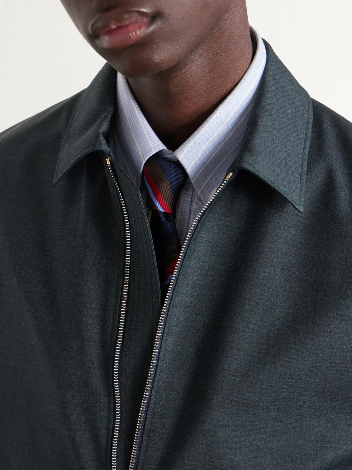 Paul Smith - Wool Bomber Jacket - Gray