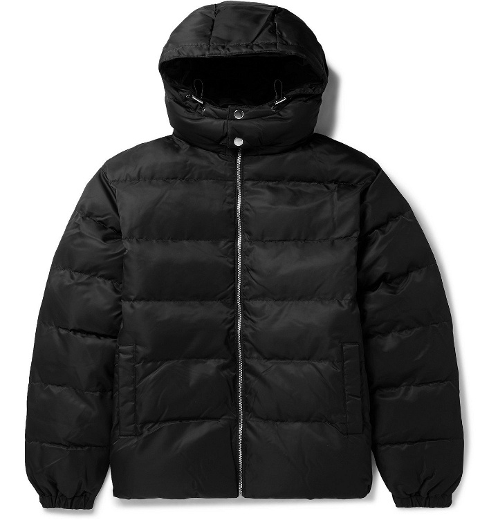 Photo: 1017 ALYX 9SM - Quilted Shell Hooded Jacket - Black