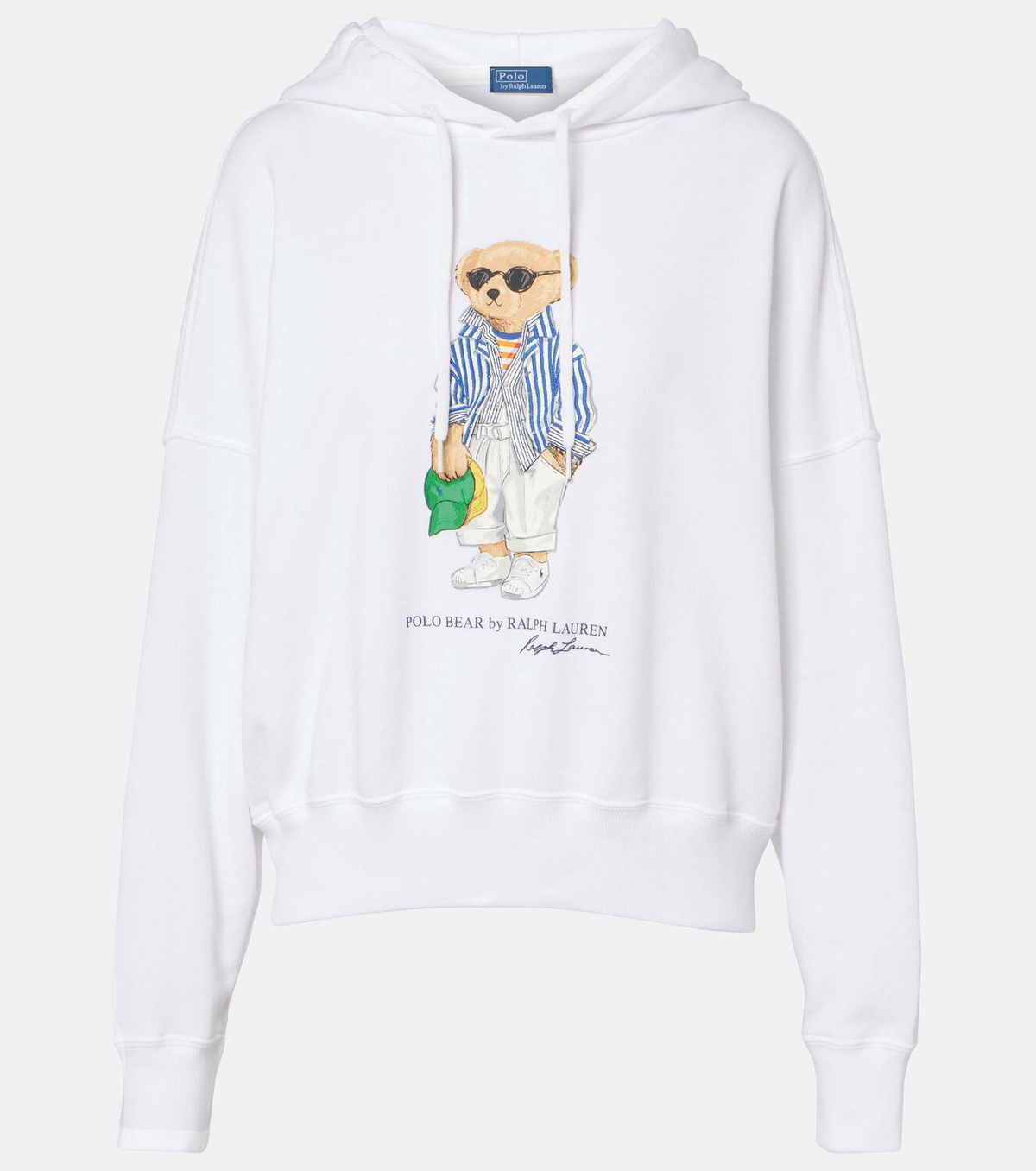 Polo Ralph Lauren Polo Bear cotton-blend jersey hoodie