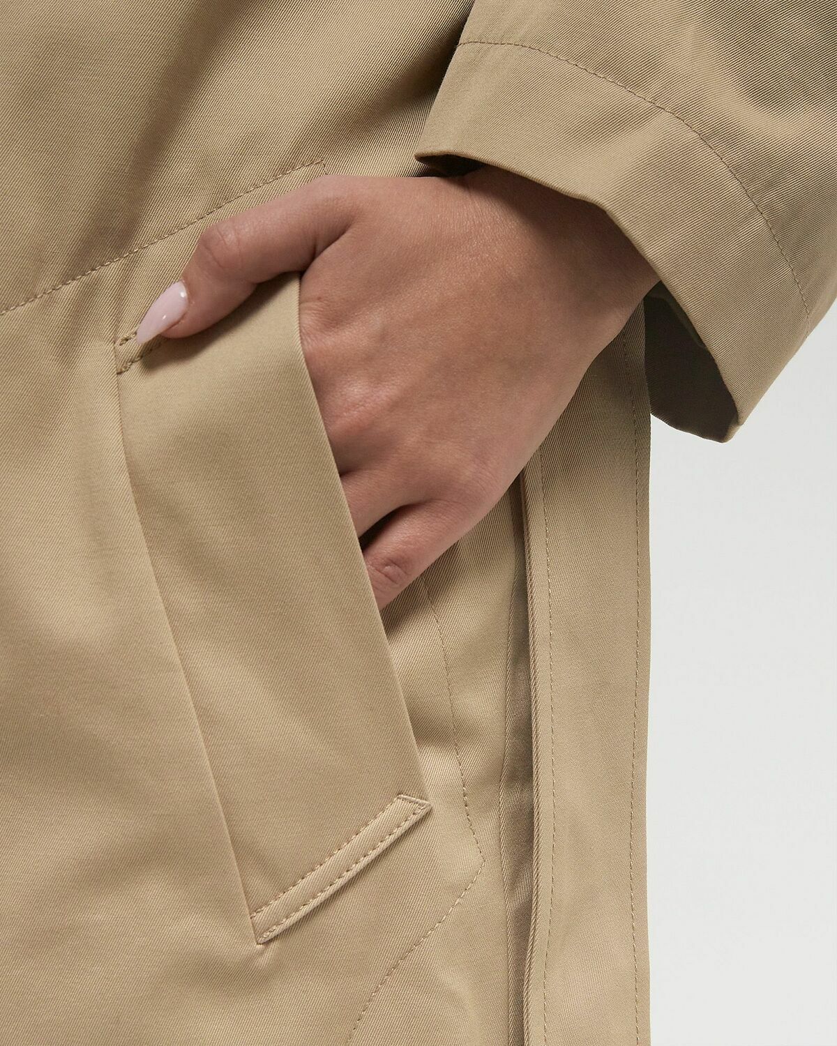 Lacoste BLOUSON Brown Womens Coat