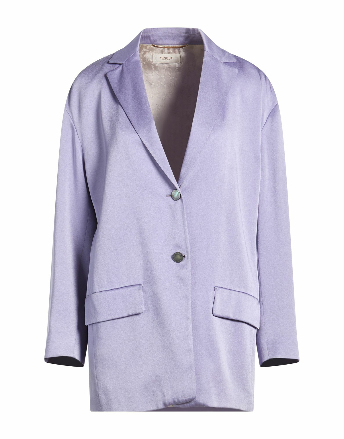 Agnona Womens Blazer Lilac